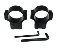 CZ 457 30mm 11mm Dovetail Matte Black Aluminum Scope Rings (40087)