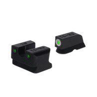 TruGlo CZ 75 Tritium Pro White Front Ring Green Night Sight Set (TG231Z1W)