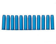 A-Zoom 357 Mag Snap Caps - 12 Pack Blue (16319)