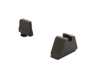 Ameriglo Optic-Compatible 5XL Tall Black Serrated Glock Sight Set (GL-507)