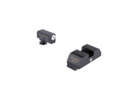 Ameriglo i-Dot Glock 20/21/29/30/31/32/36 Tritium White Ring Sight Set (GL-102)
