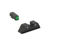 Meprolight Glock Std Frame 9/357 Sig/40/45GAP Green Ring Night Set (ML40224G)