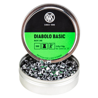 RWS Diabolo Basic .177 Cal Precision Training Pellets 300 Count (2317398)