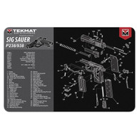 Tekmat Sig Sauer P238 Black 11x17 inch Cleaning Mat (R17-SIGP238)