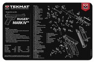 Tekmat Ruger Mark IV Black 11x17 inch Cleaning Mat (R17-RUGERMK4)