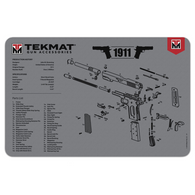 Tekmat 1911 Grey 11x17 inch Cleaning Mat (R17-1911-GY)