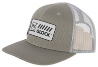 Glock Patch Gray Mesh Snapback Hat (AS4140)