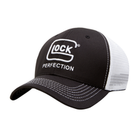 Glock Ranger Black/White Glock Patch Mesh Snapback Hat (AP95867)