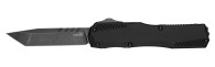 Kershaw Livewire 3.30" Automatic OTF Tanto Black Pocket Clip Knife (9000T)