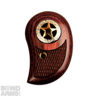 Bond Arms Standard Handgun Grips Rosewood with 2-Tone star (BARW2TS)