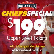 Rally House Chiefs Ticket Special