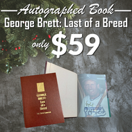 $59 Signed George Brett Book