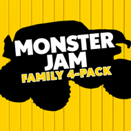 Monster Jam Family 4-Pack Special