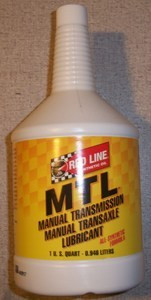 RED LINE MTL Full Synthetic Manual Transmission Gear Oil 75w-80 Quart GL-4  50204