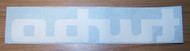 BMW turbo Decal Reverse Lettering for 2002 turbo