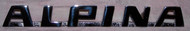 BMW 2002 Alpina Chrome Script Badge 3.0csi 2800 320i