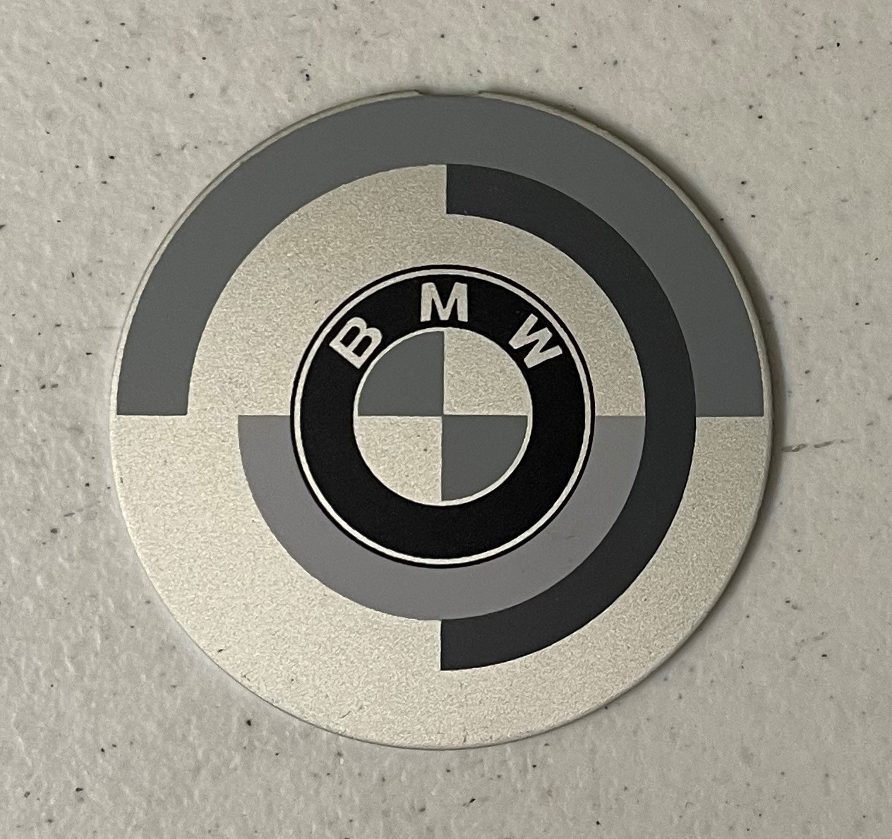 BMW M1 MSport Steering Wheel Badge Emblem rogerstii