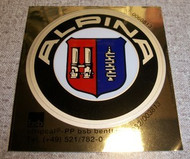 BMW Alpina 51mm or 59mm Sticker