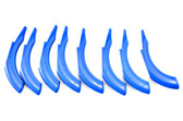 Baracuda X7 Quattro Disc Finger Cap - set of 8