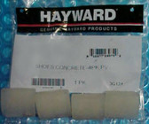 Hayward Pool Vac Shoe Set - Clear for concrete