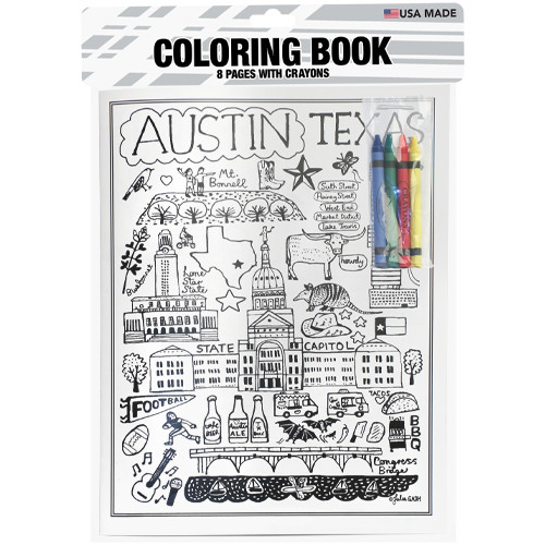 8 Page Coloring Book - Neil Enterprises - Neil Varsity Line