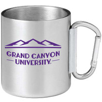 10 oz. Stainless Carabiner Cup