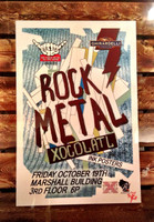 Rock Metal Xocoatl Show Poster	