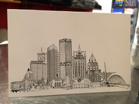 Milwaukee Skyline Postcard