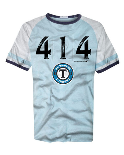 Too Much Metal and Milwaukee Torrent 414 shirt partnership.