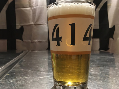 414 Milwaukee 16oz pint glass