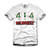 Proud to announce the 414 Milwaukee Irish Rainbow collection. This is a tribute t-shirt to the proud history of the Milwaukee Bucks. The Irish rainbow is a retro design feature running up and down the sides of the home and away uniform of the 1980s. Be proud of the city of Milwaukee and its basketball team.
