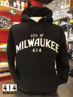 In honor of the City of Milwaukee, the official 414 Milwaukee hoodie.