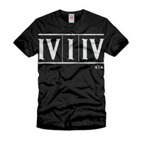 IV I IV Milwaukee Roman numeral shirt 