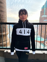 414 Classic Block hoodie Women 