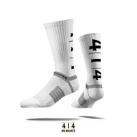 White 414 socks 