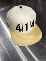 414 Cream City hat. For the love of the game. For the love of the city. This is how you connect with the 414. Let us show you how it’s done.

Flat brim, snapback 100% brushed cotton hat. 
