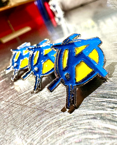 Purchase price of one Ukraine Resistance pin is $6.