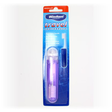 Wisdom Travel Toothbrush - Purple