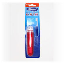 Wisdom Travel Toothbrush - Red