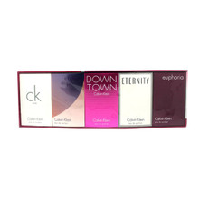 Calvin Klein Deluxe Fragrance Travel Minis Collection for Women 5x10ml