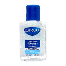 Cuticura Original Antibacterial Mini Hand Gel 50ml Travel Size