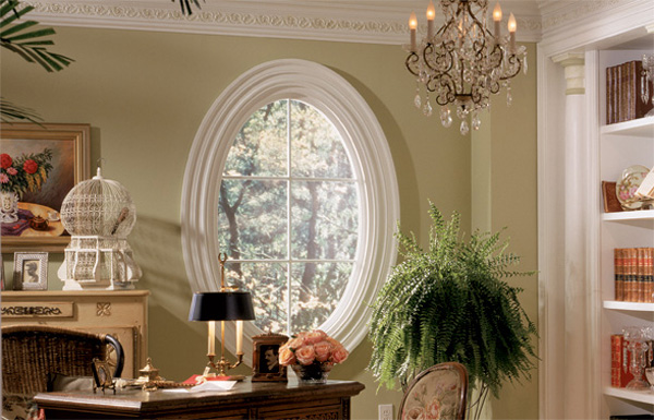 Decorative Oval Window Trim