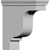 4 1/8"W x 10 1/2"D x 10 1/2"H Edinburgh Bracket