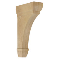 2 1/4"W x 6"D x 10"H Stockport Bracket, Alder