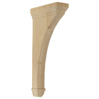 2 1/4"W x 7"D x 14"H Stockport Bracket, Red Oak