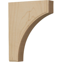 1 3/4"W x 6"D x 8"H Clarksville Bracket, Maple