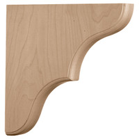 1 3/4"W x 7 1/2"D x 7 1/2"H Stratford Wood Bracket