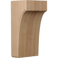 5 1/2"W x 4"D x 10"H Clarksville Bracket, Rubberwood