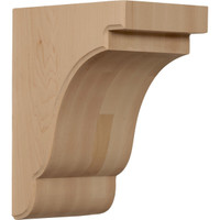 5 1/4"W x 7 1/4"D x 9 1/2"H Bedford Bracket, Red Oak