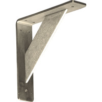 2"W x 8"D x 8"H Traditional Bracket, Stainless Steel